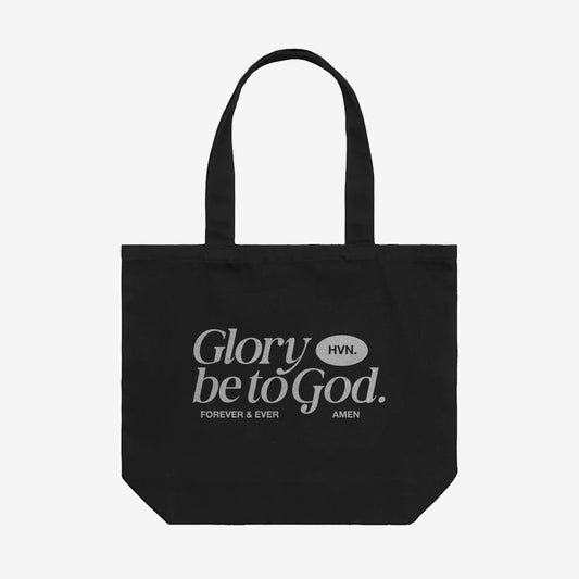 Glory Be To God Shoulder Tote