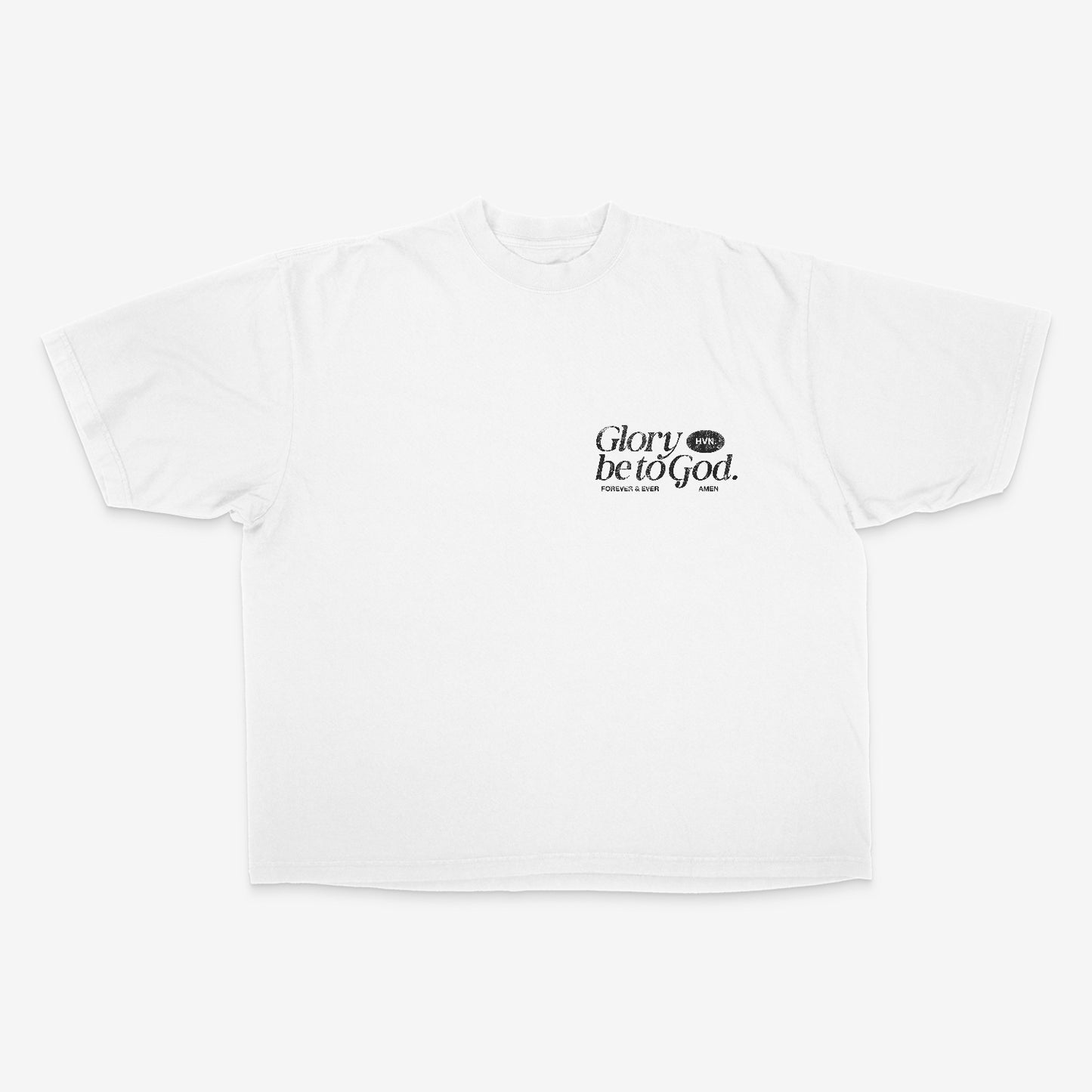 Glory Be To God Tee - White