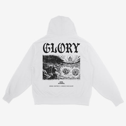 Ezekiel 1 Lux Hoodie - Heather White