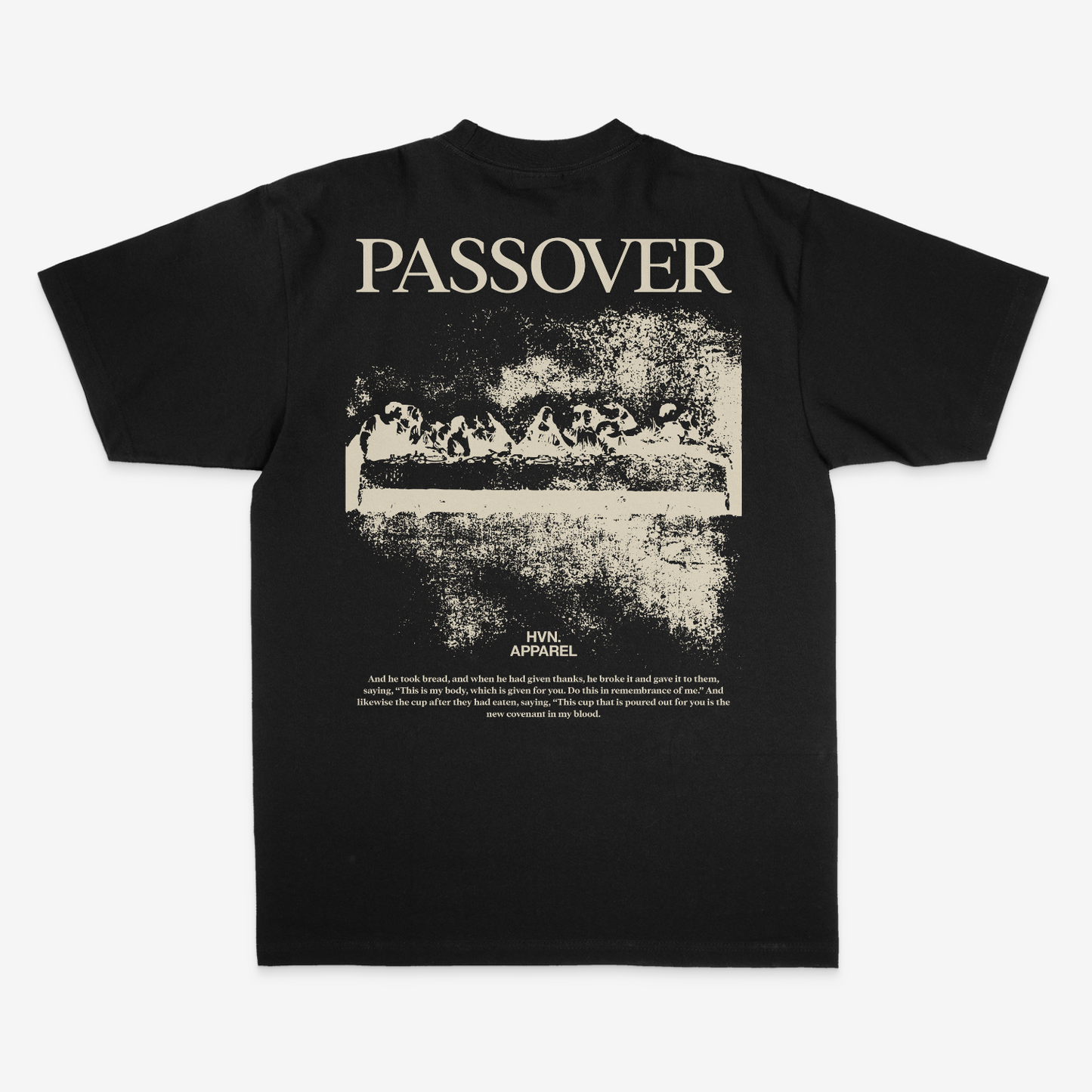 Passover Heavy Tee - Black