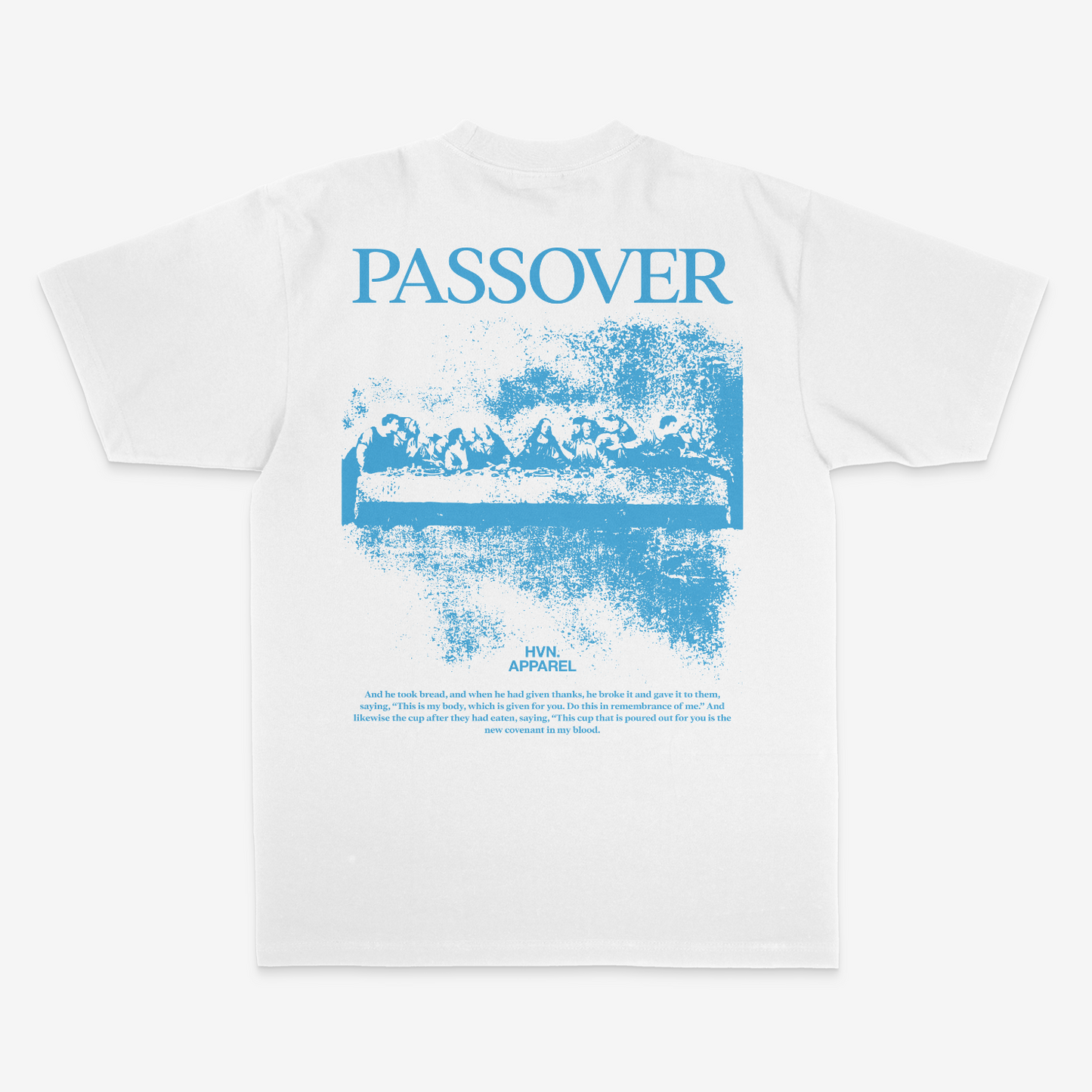 Passover Heavy Tee - White